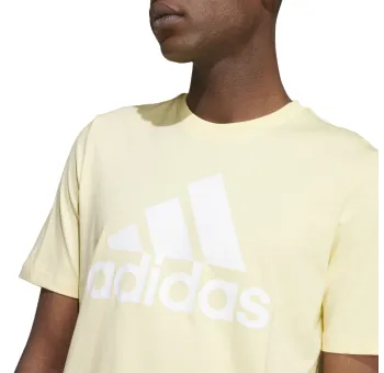 M BL SJ T ALMYELWHITE - T-shirt élégant pour hommes