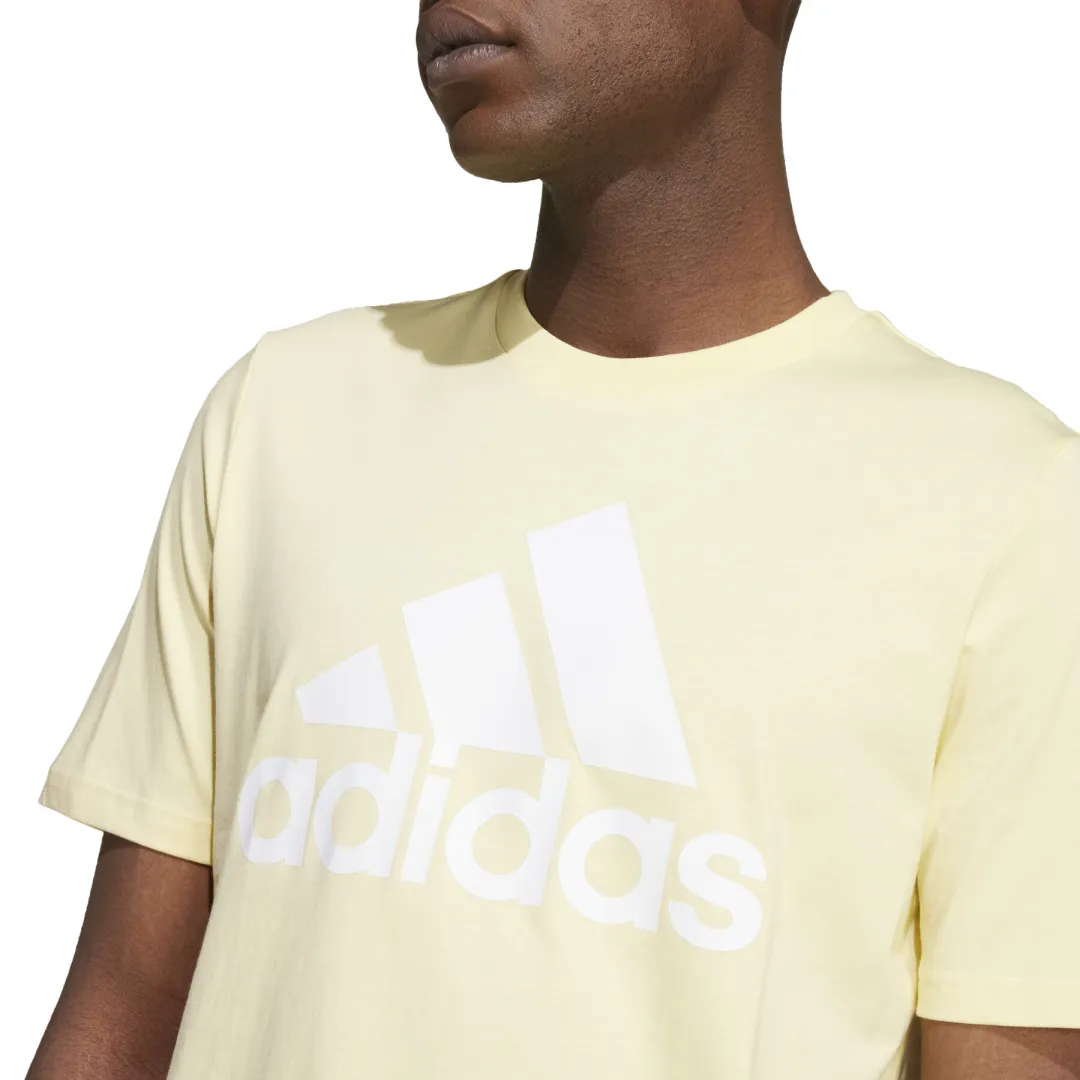 M BL SJ T ALMYELWHITE - T-shirt élégant pour hommes