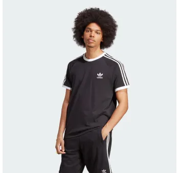 T-shirt 3 bandes Noir – Classique Adidas
