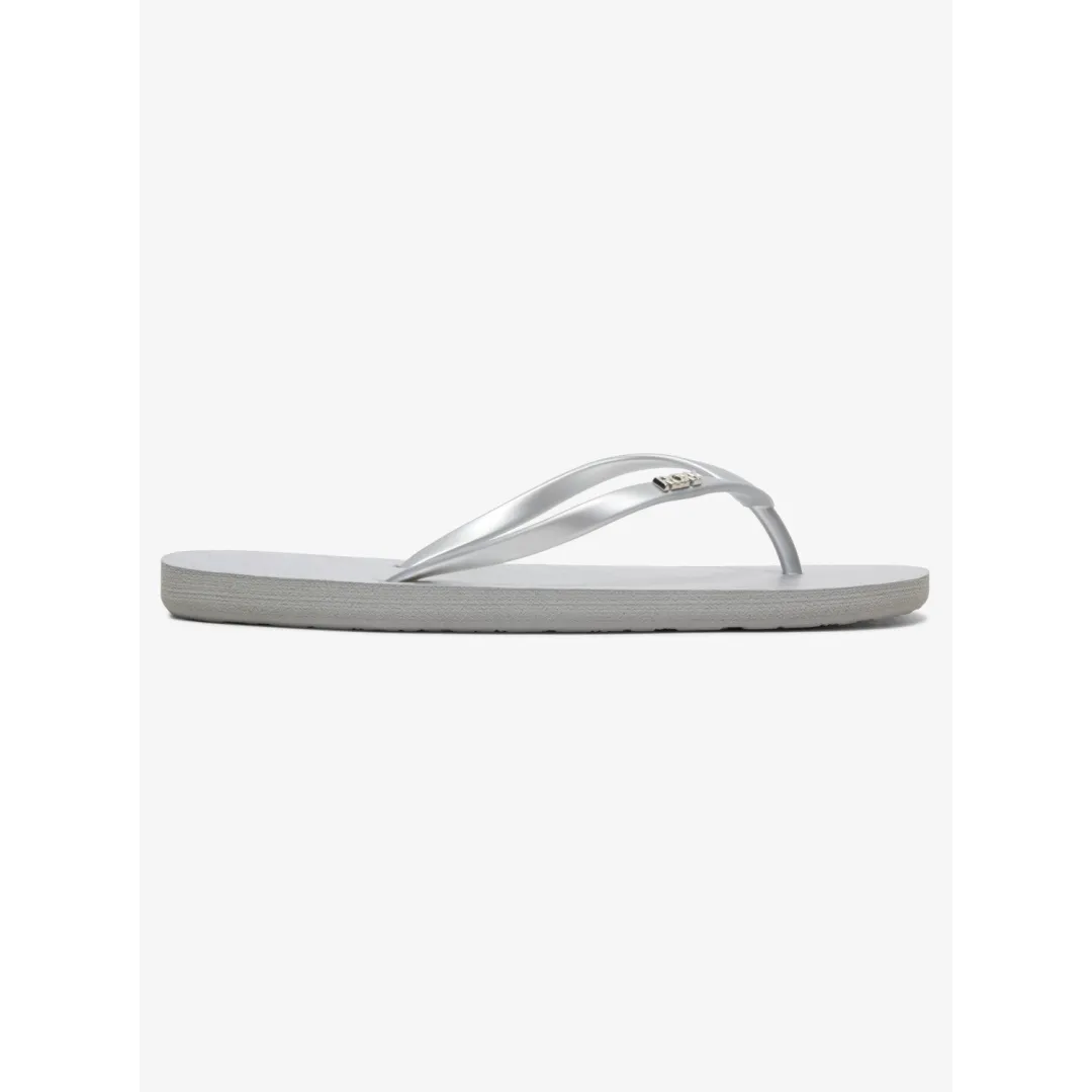 Sandales Roxy Viva grises pour Femmes