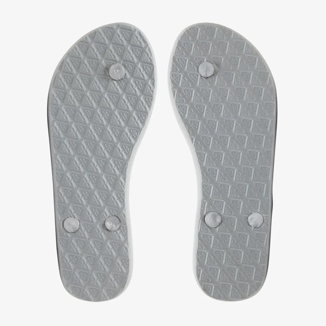 Sandales Roxy Viva grises pour Femmes