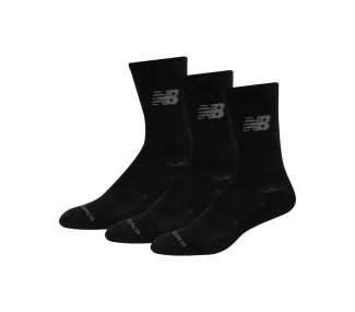 PERFORMANCE COTTON CUSHIONED CREW SOCKS 3 PAIR