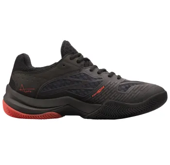 Chaussures de Padel NOX AT10 Lux Noir Rouge - Confort, Stabilité, Performance
