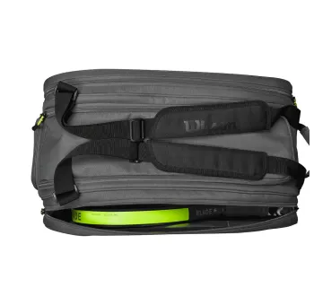 TOUR BLADE PADEL BAG GRAYGREEN 1123 - Sport Equipment