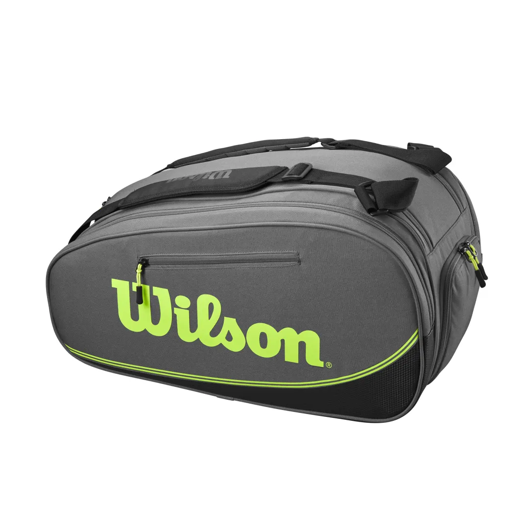 TOUR BLADE PADEL BAG GRAYGREEN 1123 - Sport Equipment