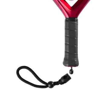 Wilson Solid Braid Zipcord - Dragonne de Raquette de Padel Noire