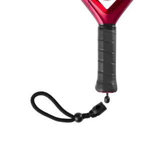 Wilson Solid Braid Zipcord - Dragonne de Raquette de Padel Noire