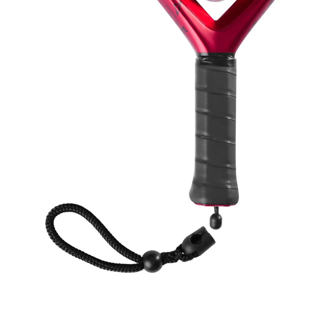 Wilson Solid Braid Zipcord - Dragonne de Raquette de Padel Noire