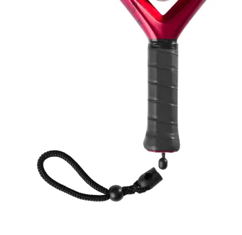 Wilson Solid Braid Zipcord - Dragonne de Raquette de Padel Noire