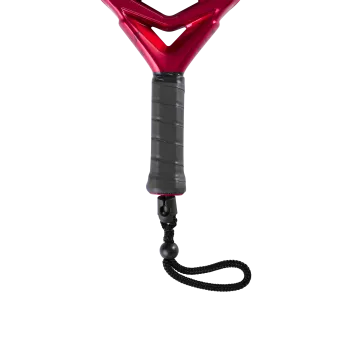 Wilson Solid Braid Zipcord - Dragonne de Raquette de Padel Noire