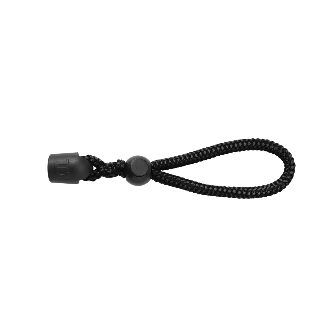 Wilson Solid Braid Zipcord - Dragonne de Raquette de Padel Noire