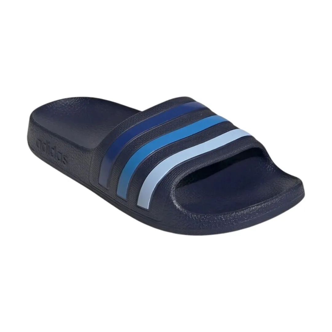 Adidas ADILETTE AQUA K DKBLUE/ROYBLU/GLOBLU - Sandales pour Enfants