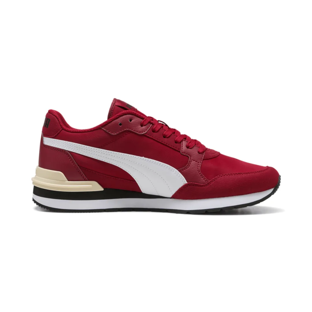 Chaussures de Course ST Runner v4 NL, Dark Crimson-PUMA White