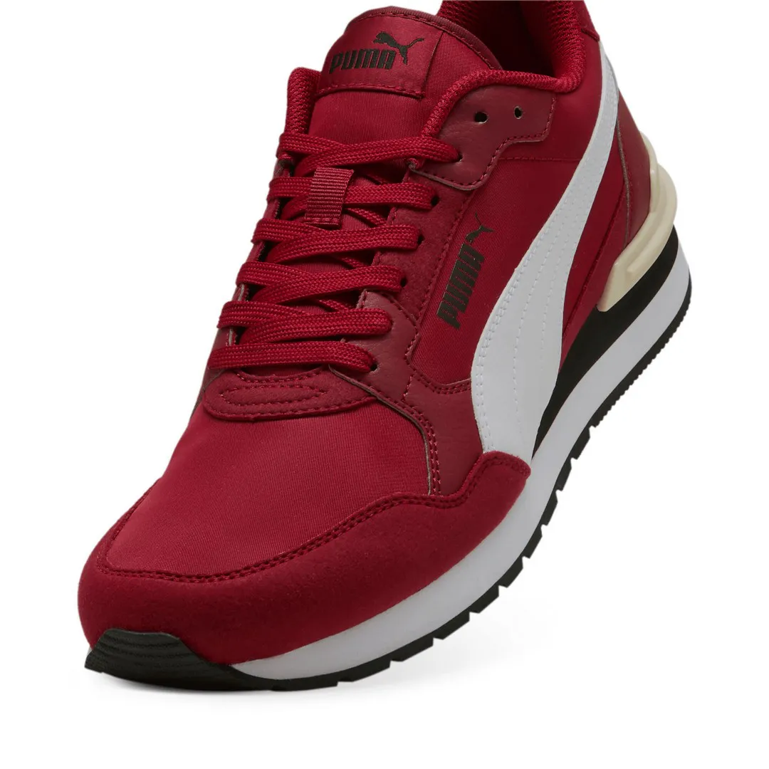Chaussures de Course ST Runner v4 NL, Dark Crimson-PUMA White