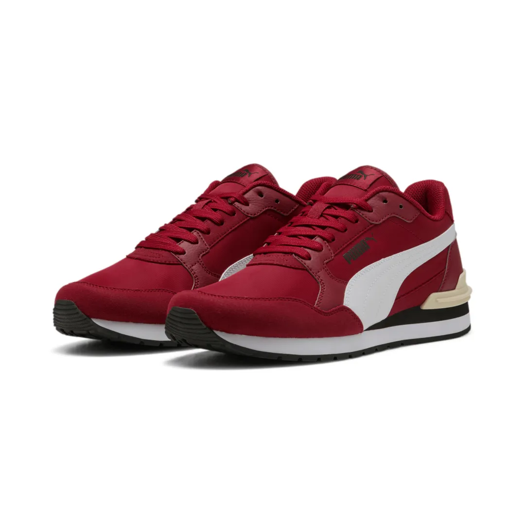 Chaussures de Course ST Runner v4 NL, Dark Crimson-PUMA White