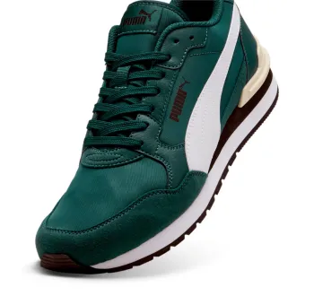 PUMA ST Runner v4 NL en Dark Myrtle-PUMA White-P