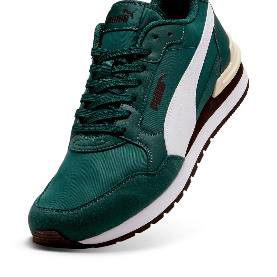 PUMA ST Runner v4 NL en Dark Myrtle-PUMA White-P