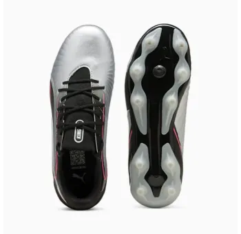 PUMA KING MATCH FG/AG Jr en Silver-PU