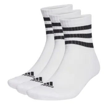 Chaussettes Mi-Mollet Adidas 3-Stripes – Lot de 3 Paires