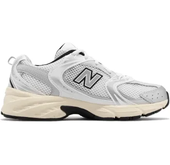 New Balance 530 – Blanc cassé & détails beiges