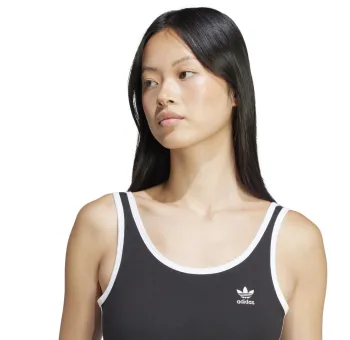 Body Adidas à 3 bandes – Noir