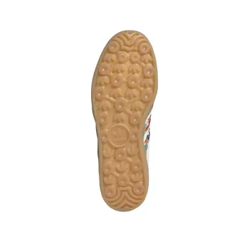 Chaussures Gazelle Indoor Femme - Blanc/Or