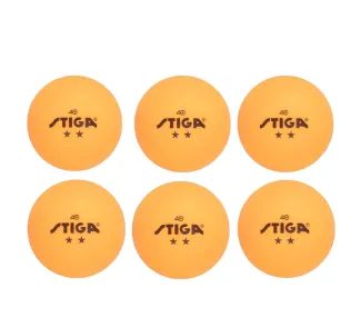 Pack de 6 Balles TT Training Orange