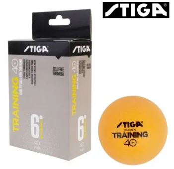 Pack de 6 Balles TT Training Orange