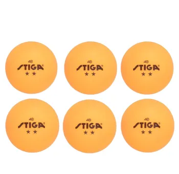 Pack de 6 Balles TT Training Orange