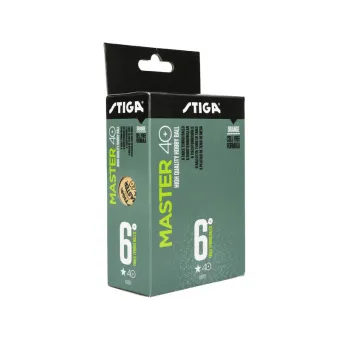 Balles TT Master 1-Star 6-Pack Orange - Balles de tennis de table de qualité supérieure
