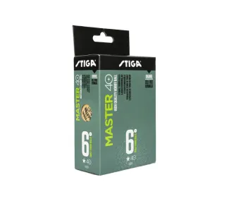 Balles TT Master 1-Star 6-Pack Orange - Balles de tennis de table de qualité supérieure