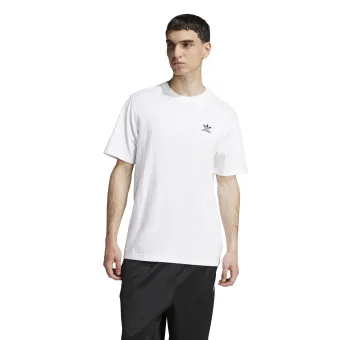 T-shirt TREFOIL ESS en blanc et orange