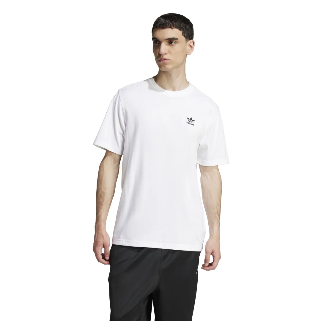 T-shirt TREFOIL ESS en blanc et orange