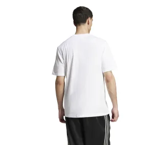T-shirt TREFOIL ESS en blanc et orange