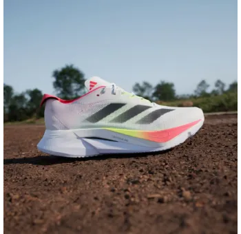 Chaussures de Course ADIZERO BOSTON 12 M FTWWHT/CBLACK/LUCRED