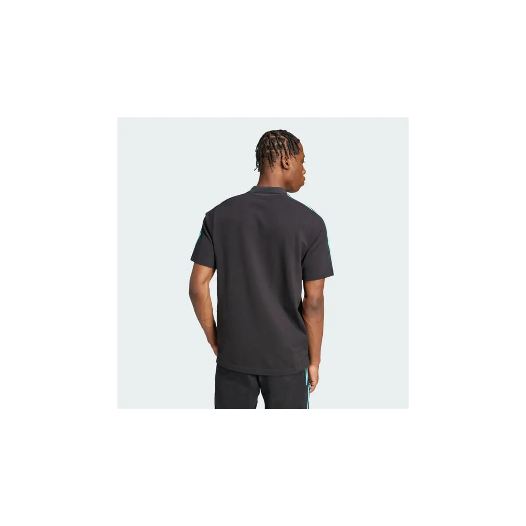MER DNA Black/White Polo M