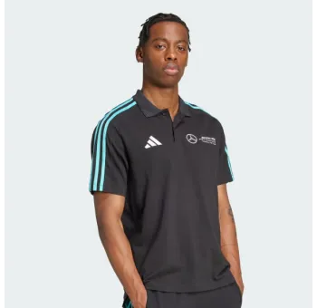 MER DNA Black/White Polo M
