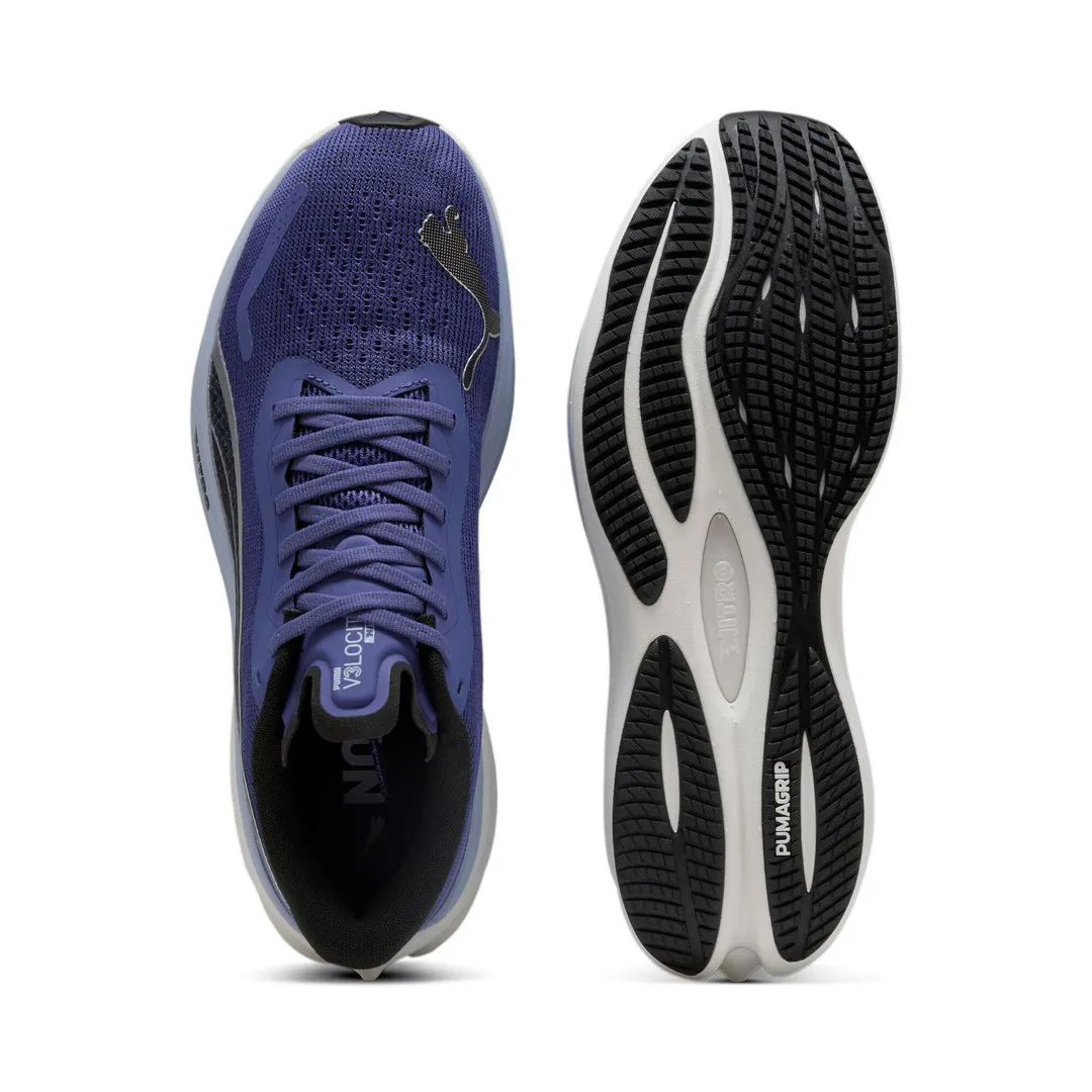 Velocity NITRO 3,Blue Crystal-PUMA Black - Chaussures de course de haute qualité