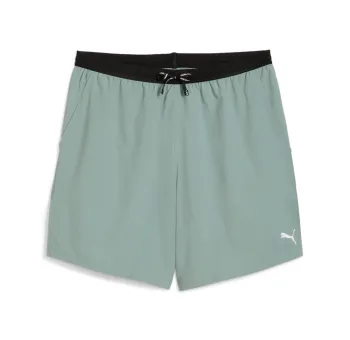 M RUN ULTRAWEAVE 6", Green Moon - Short de Course