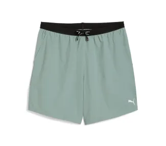 M RUN ULTRAWEAVE 6", Green Moon - Short de Course