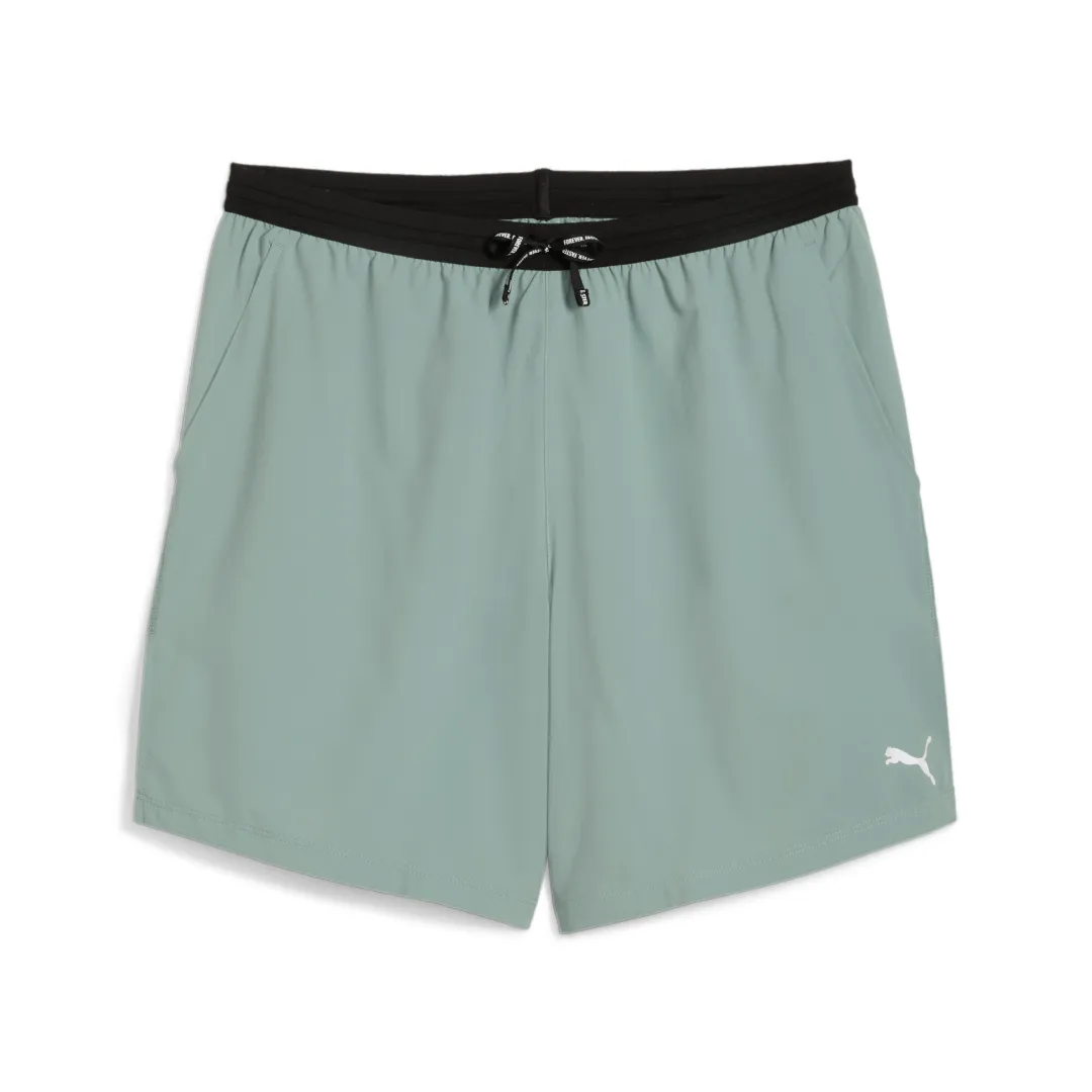M RUN ULTRAWEAVE 6", Green Moon - Short de Course