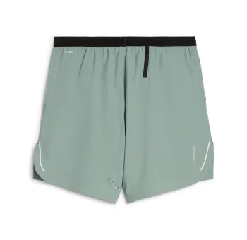 M RUN ULTRAWEAVE 6", Green Moon - Short de Course