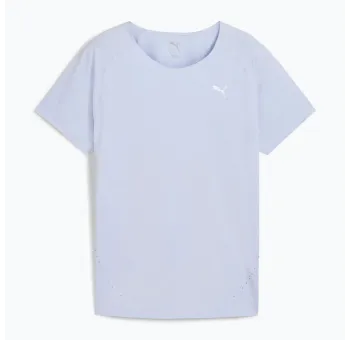 W RUN CLOUDSPUN TEE, Cool Weather-heather - Tee-shirt de Course pour Femmes