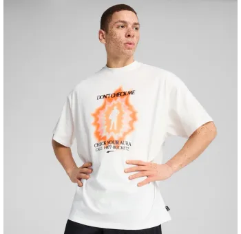 PUMA White Hoop Dreamz Oversize | Mode Streetwear
