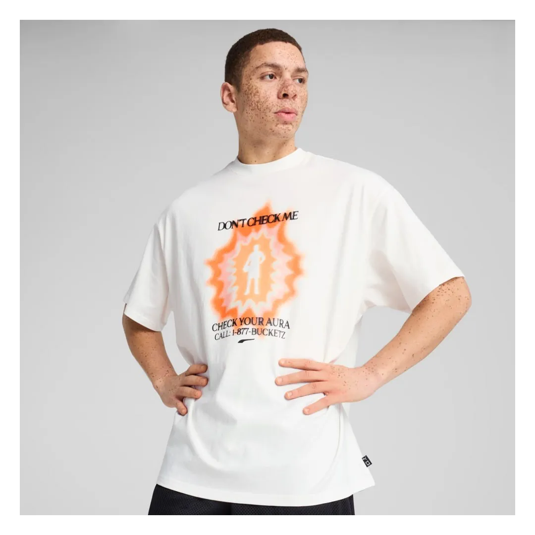 PUMA White Hoop Dreamz Oversize | Mode Streetwear