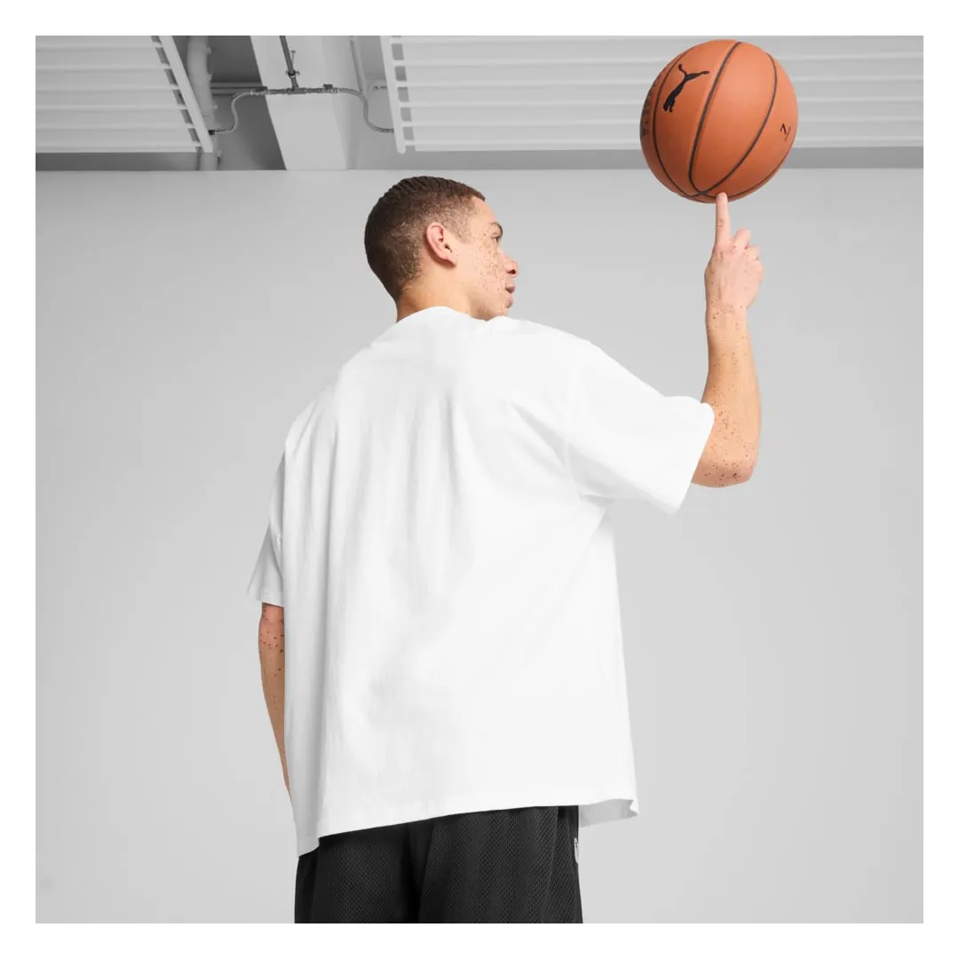 PUMA White Hoop Dreamz Oversize | Mode Streetwear