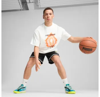 PUMA White Hoop Dreamz Oversize | Mode Streetwear