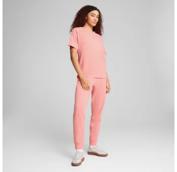 ESS TAPE Relaxed Tee en Pink Fruit
