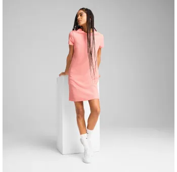 Robe moulante ESS ELEVATED en Pink Fruit
