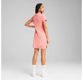 Robe moulante ESS ELEVATED en Pink Fruit